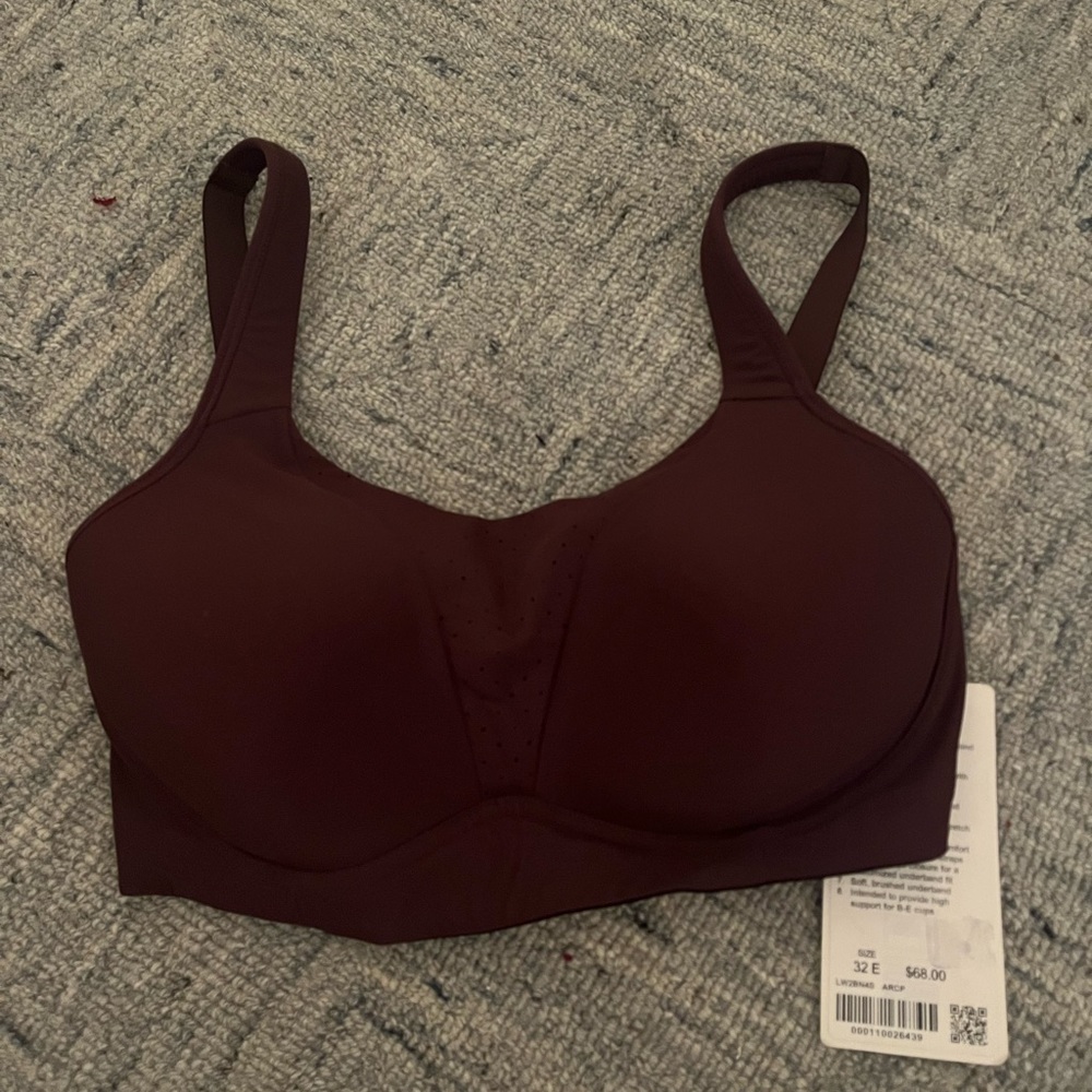 Lululemon sports bra , run times bra